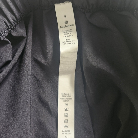 Lululemon Time to Flounce Black Skirt 4 Flowy Lightweight Midi High-Low Swift - Picture 15 of 15